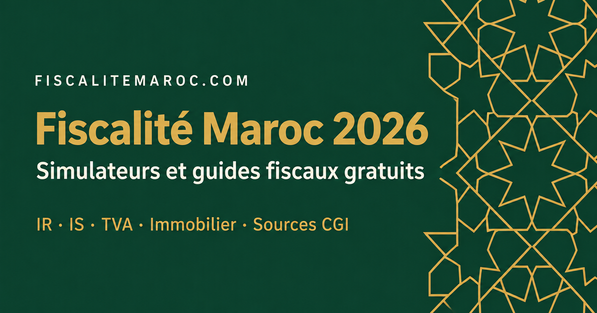 Frais Professionnels IR Maroc 2026 : Taux 35%/25% & Plafond